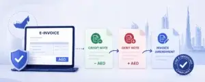 How to Handle Credit Notes, Debit Notes & Invoice Amendments Under UAE E-Invoicing Rules