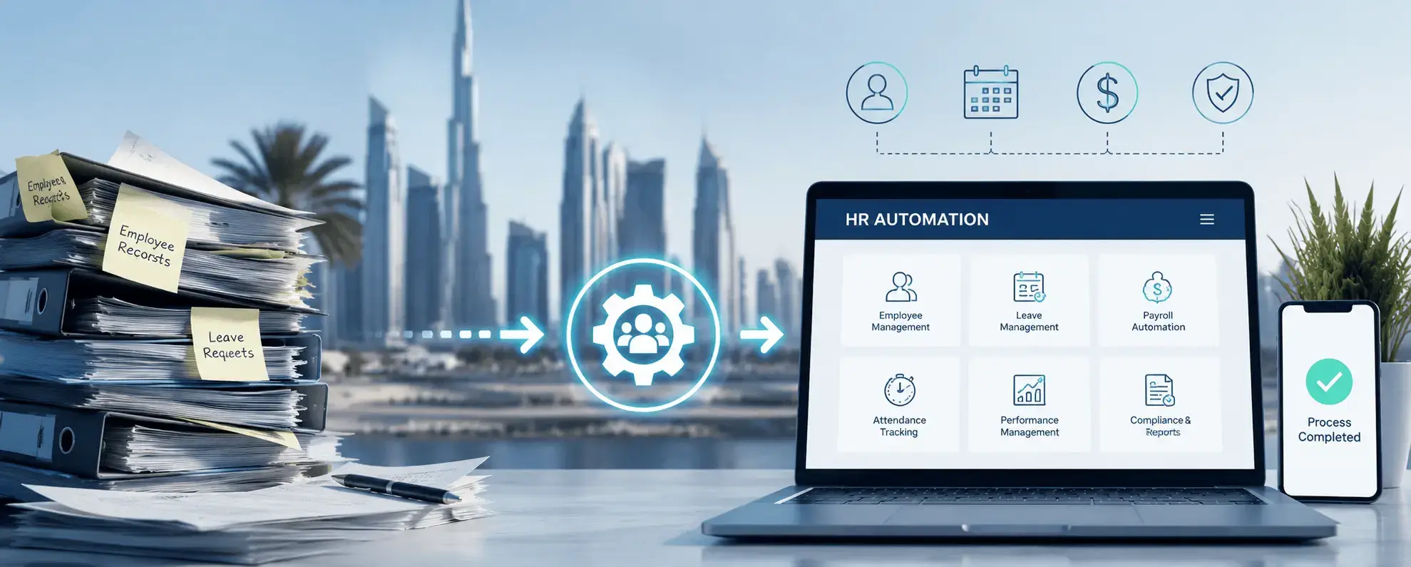HR Automation in UAE - Why Businesses Are Moving Beyond Manual Processes