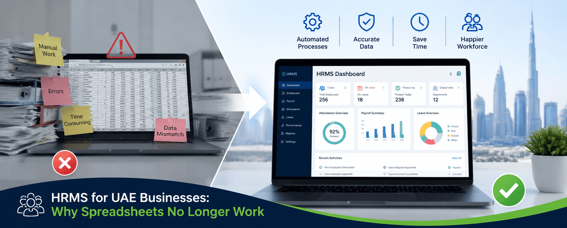 HRMS for UAE Businesses - Why Spreadsheets No Longer Work