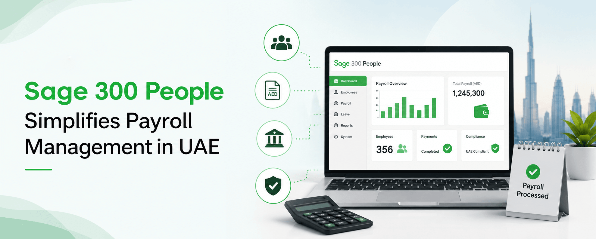 How Sage 300 People Payroll Simplifies Management in UAE
